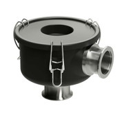 WL-842-NW40B Inlet Med-High Vacuum Filter L-Style Black