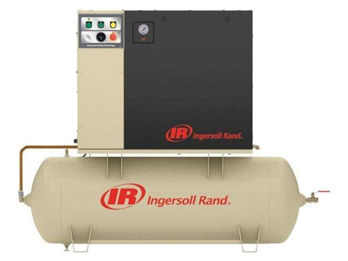 UP6-5TAS-150-80-200-1 Rotary Screw Air Compressor  - 5 HP - 200V - 1 Phase - 150 PSI - 80 Gallons