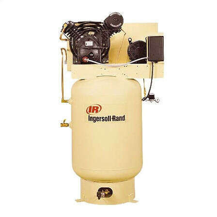 2545K10-V Two Stage Cast Iron Air Compressor -  10 HP - 230V/3-Phase