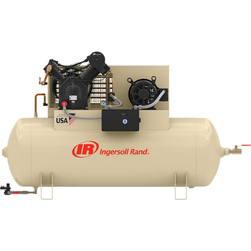 7100E15-V-230 Two Stage Cast Iron Air Compressor - 230V/3-Phase