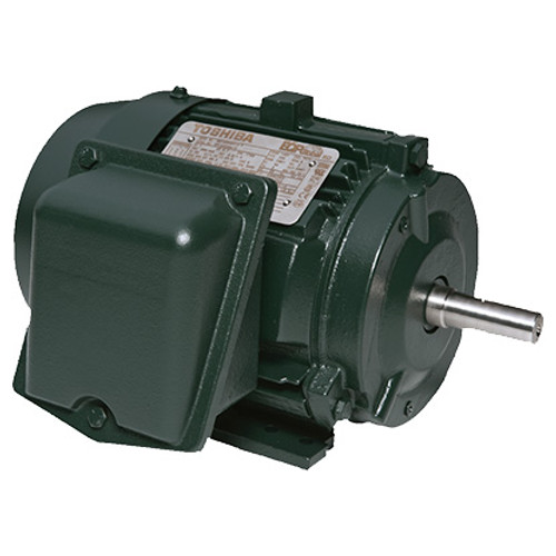 Toshiba 3/42SDSC31H-P  Electric Motor, .75 HP, 3600 RPM, 575 Volts, 56 Frame