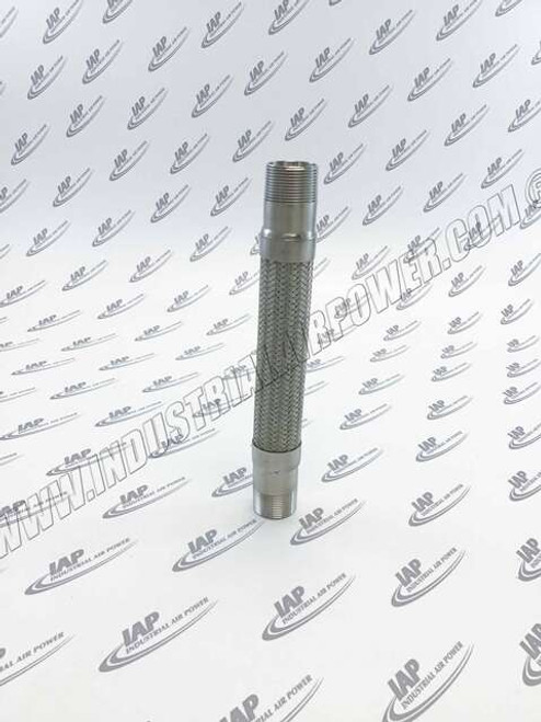 SSFH-1250-12 Stainless Steel Flex Hose, 1-1/4 x 12 inch with SS Fittings
