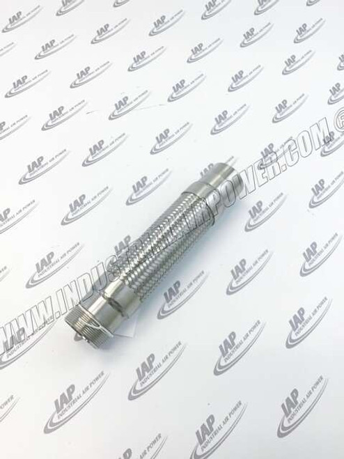 SSFH-2000-12 Stainless Steel Flex Hose, 2 x 12 inch with SS Fittings