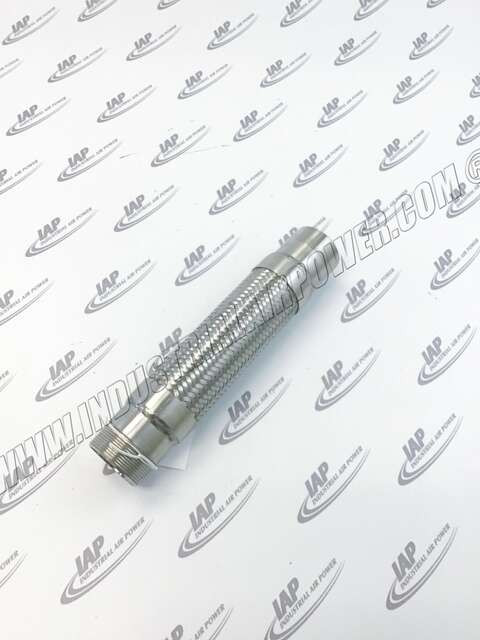 SSFH-2000-12 Stainless Steel Flex Hose, 2 x 12 inch with SS Fittings