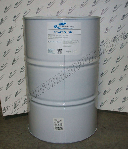 POWERFLUSH - 55 Rotary Screw Compressor Flush, 55 Gallon Drum