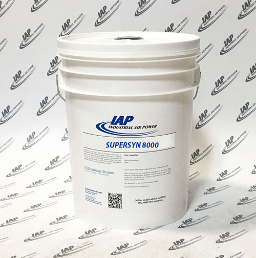 SUPERSYN 8000 - 5 Synthetic Compressor Oil - 5 gallon