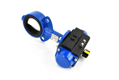 1624-6348-37 Inch NBR Butterfly Valve 3+Assembly