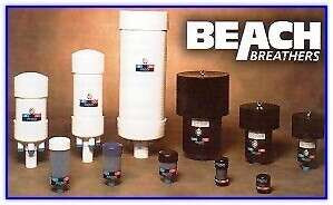 BB-BB 2.5" x 3.90" Standard Desiccant Breather 3/8" Multi-Fit (NPT, BSPP, BSPT) 3 Micron