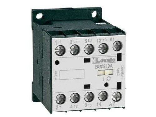 24CA7504 Contactor,3 Pole-6A Mini W/ 1No Aux Cont