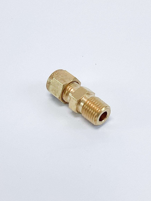 86E288 Fitting Tube 1/4T X 1/8Bspp Brass