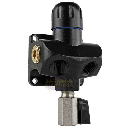 F1024 Fastpipe Composite, 3/4 inch Diameter, Multi Port Wall Outlet, 1/2 inch NPT (4x)