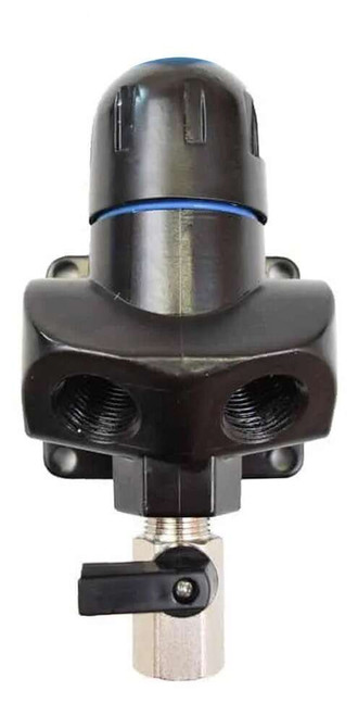 F2024V Fastpipe Composite, 1 inch Diameter, Multi Port Wall Outlet With Shutoff, 1/2 feet feet NPT (4x)