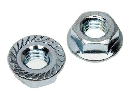 110976-J02 Zinc SAE 2 0.25 NC Flange Nut