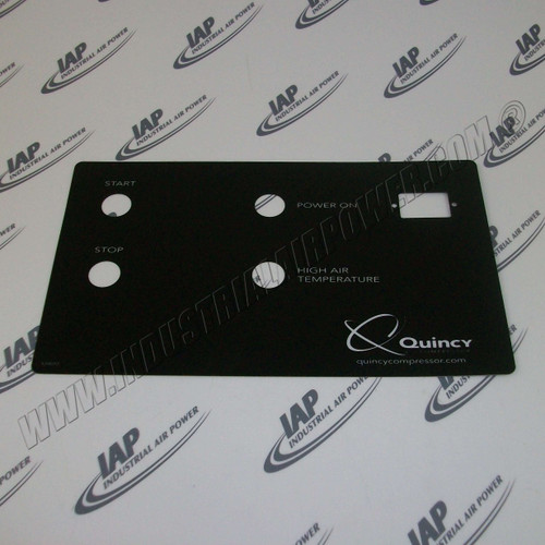 129077 w/Quincy Control Panel Decal