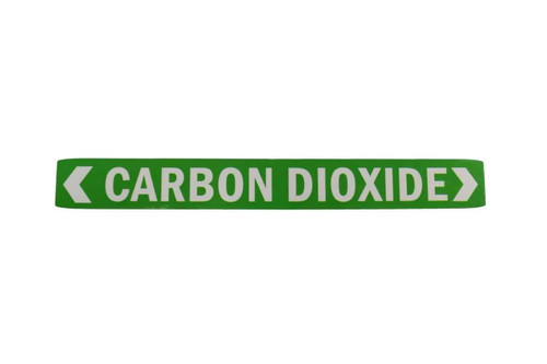 CP-0104 Carbon Dioxide Label,Green, 1 inch x 37438 inch, Each
