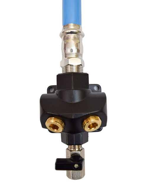 FC1024 Multi Port Wall Outlet 1/2in NPT (4x) Compressed Pipe