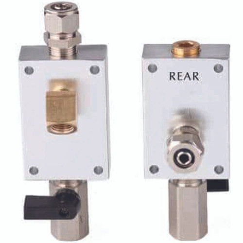 M3810V Maxline Composite, 1/2 inch Diameter, Outlet Kit, 1/4 inch Outlet Port With Shutoff