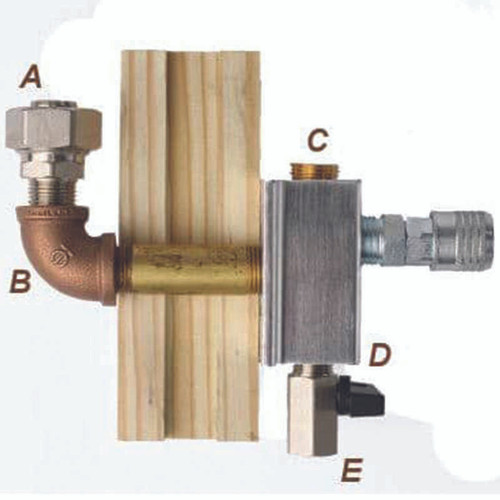 M3820 Maxline Composite, 1/2 inch Diameter, Manifold Kit