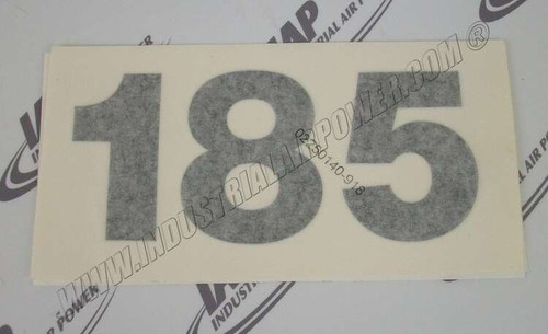 02250140-918 185 3 Inches High Decal