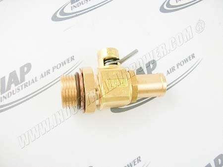 02250142-844 Drain 1-1/16-12 w/Nipple Valve