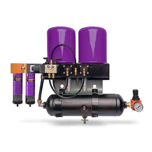 21999-1105-T-MM Pure-5TMM - 15 CFM - 5 HP - Regenerative Dryer w/ Tank & Pneumatic Drains -120v