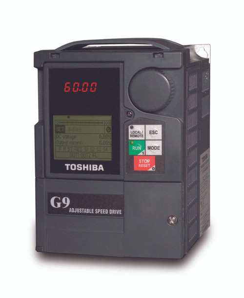Toshiba Low Voltage Adjustable Speed Drive -  G Series VT130G9U4110 10 HP, 460 Volt