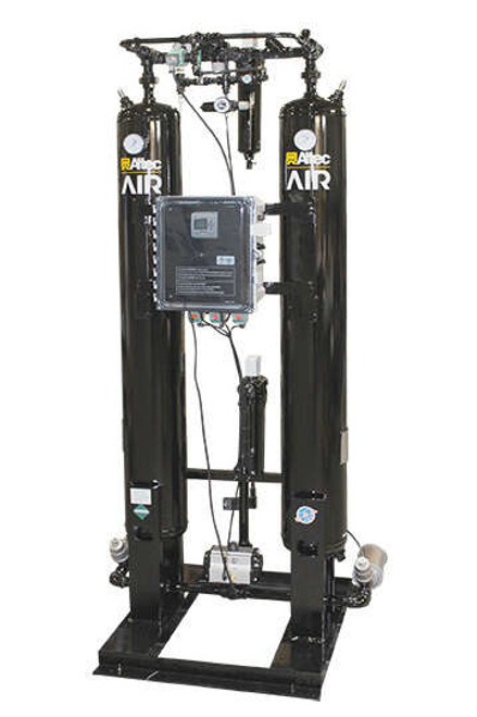 HRL-0025-1 120 VAC, 1 Phase, 60Hz Heatless Regenerative Desiccant Air Dryer