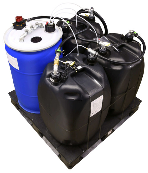 F10252 SUPER-PAK Oil Water Separator System Assembled W/ Pump - 3 Units