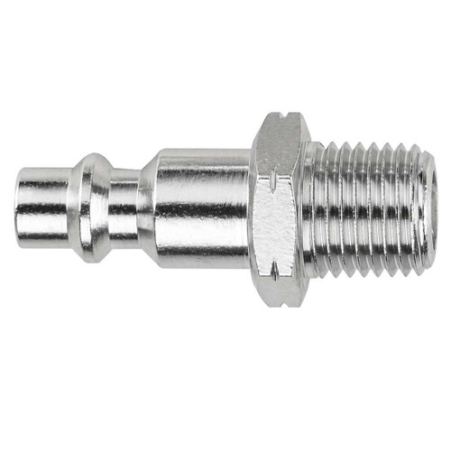 1/4" Basic Industrial Plug x 3/8" Male NPTF