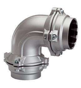 Union Elbow 50mm, Aluminum