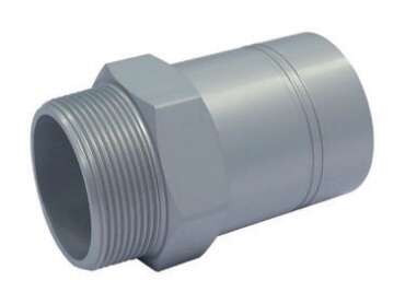 Stem Adapter 63mm Tube x 2-1/2" NPTF Male