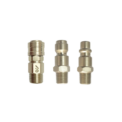 3884 3/8 inch Universal Quick Coupler Body - ISO 6150B & Automotive To 1/2 inch Male NPT