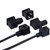 9071 DIN connector - form B (rectangular)