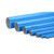 A000 8" Pipe: Blue Aluminum