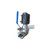 2123 1" Pipe to 1/2" Angled One-Port Female NPT Wall Bracket