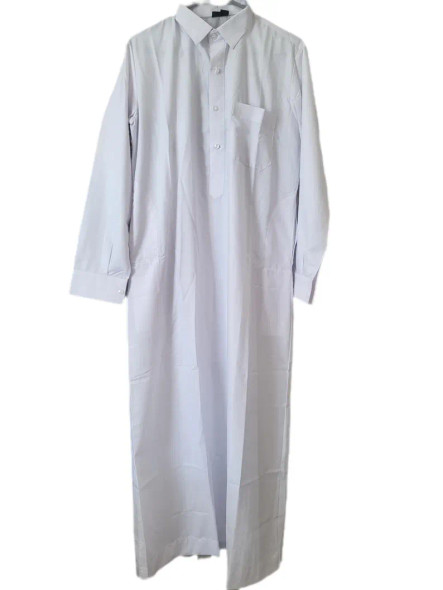 Men's Thobe White Qatari Style