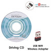 Mini Wireless Network Card WiFi Internet Adapter USB Dongle 802.11n/g/b 150Mbps For PC Computer Desktop Laptop