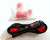 3.5mm Earphone Stereo Audio Headset Headphone For HTC One HTC Butterfly HTC 8X 8S MAX300 T528 X920E 802W 802D ONE M7 Black Red