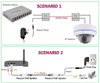 RJ45 Power Over Ethernet PoE Adapter Injector Splitter Pair Kit For IP Camera Wireless AP VoIP Phone Router