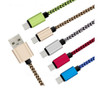 Braided Micro USB Adapter Cable Data Sync Power Supply Cord 25CM For Power Bank Mobile Phone Charger short