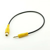 3.5mm Mono Male to RCA Female Cable Audio Video For Car DVR Camcorder Camera Gold Plated Cord 30CM