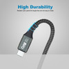 USB4.0 Type-C USB-C Cable 40Gbps 8K Thunderbolt 4/3 Fast Charging 240W 5A For  Apple iphone 16 pro max