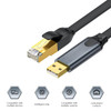 JH Premium USB to Rj45 Console Cable Rollover Debug Cord For Network Switch Router