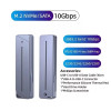 M.2 NVMe SATA SSD Enclosure Case 10Gbps USB-C 3.2 USB Type-C Gen 2 Dual Protocol Reader Premium Metal