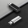 Mini USB 2.0 Male to USB Type-C (USB-C) Female Converter Adapter Connector For Data Sync Power Supply Charger