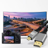 Micro HDMI to HDMI V2.1 Adapter Cable Audio Video 8K 60Hz UltraHD HDTV Cord