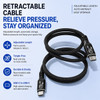 Item photo. Show listing details page. Listing USB4 USB-C Magnetic Retractable Cable 80Gbps 240W PD 16K Fast Charge Data Sync USB4 USB-C Magnetic Retractable Cable 80Gbps 240W PD 16K Fast Charge Data Sync