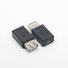USB 2.0 Type-A Female to Micro USB 5-pin Female Converter Plug Adapter Connector Supports OTG