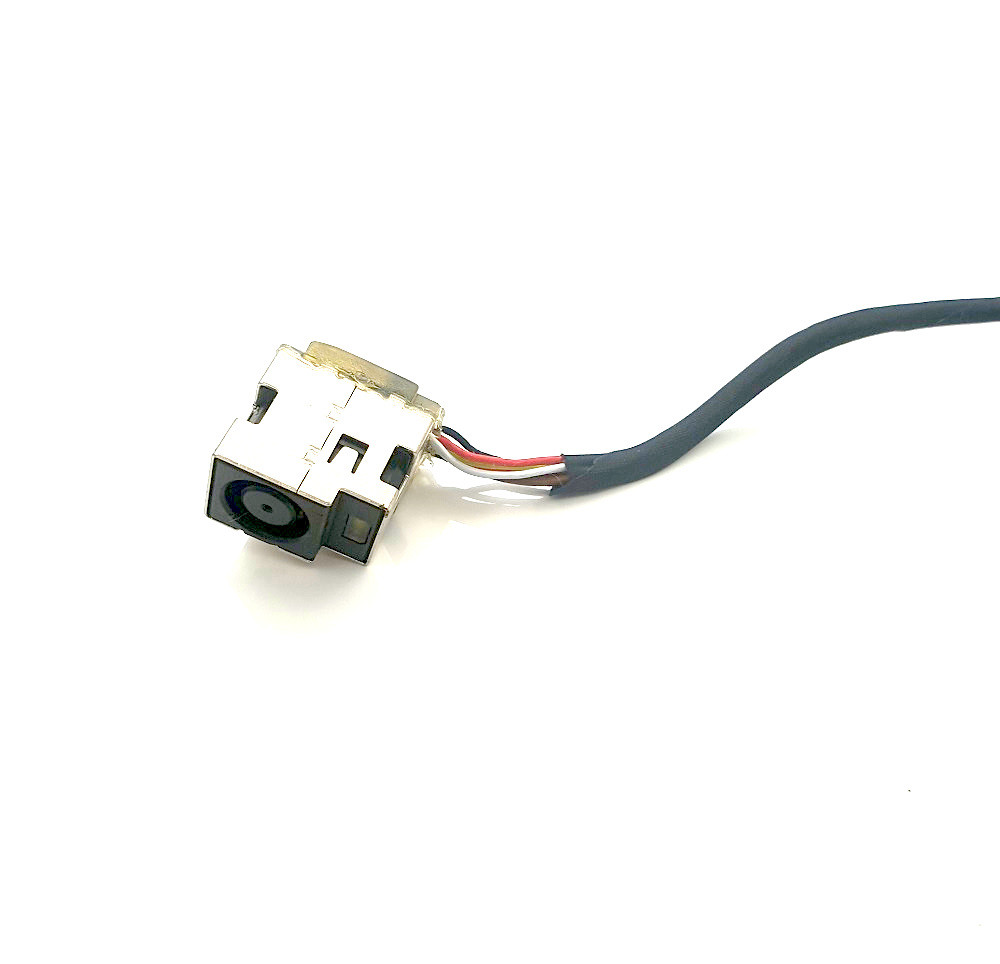 DC Power Jack con cable 11.5cm 8 pines 90W para HP Pavilion 15-AC