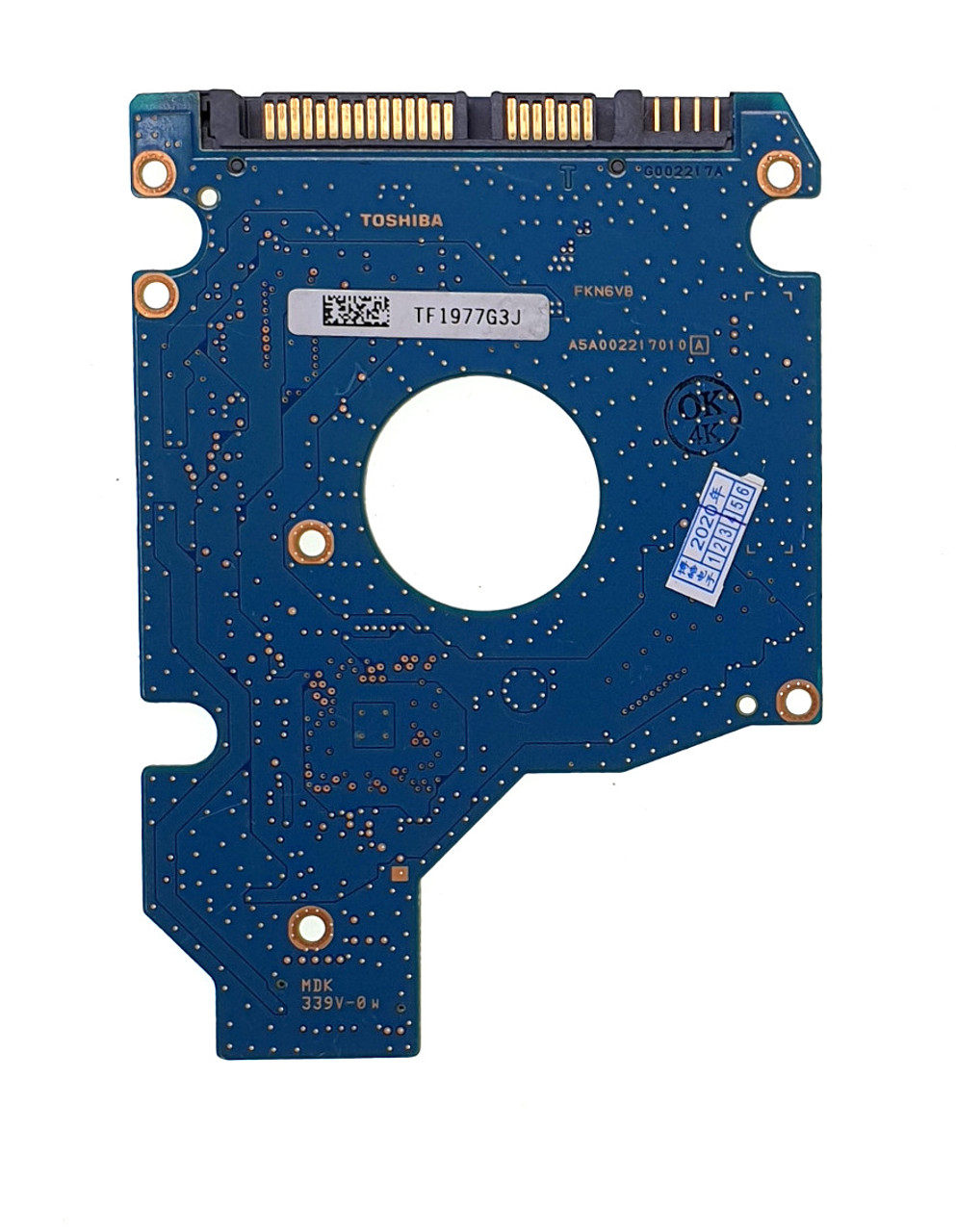 Toshiba 2.5" SATA Laptop Hard Drive P5B002217180 MK6052GSX MK1652GSX MK1646GSX MK1246GSX MK1665GSX MK3252GSX HDD PCB Board Circuit Logic Board G002217A